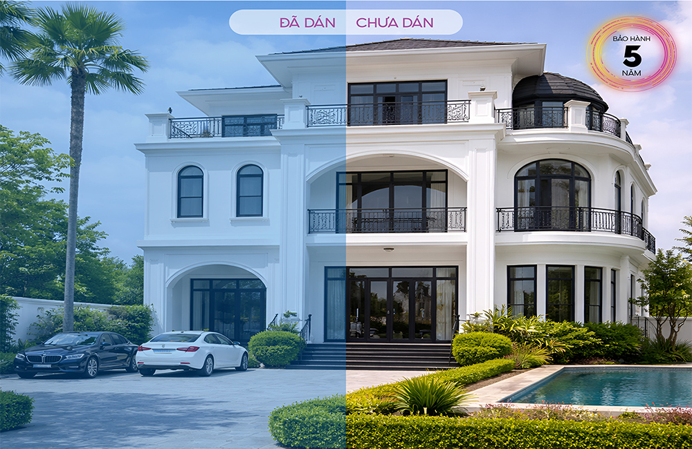 Phim Cách Nhiệt Silver Grey 10
